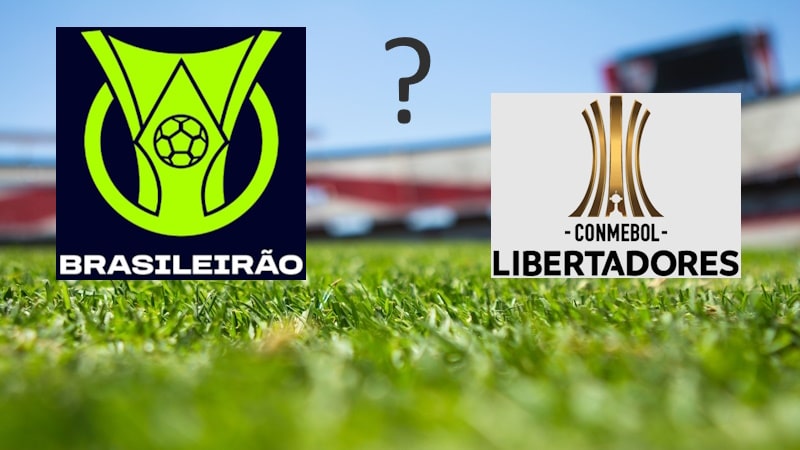Diferença do Brasileirão e Copa Libertadores